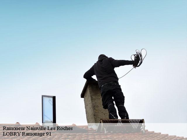 Ramoneur  nainville-les-roches-91750 LOBRY Ramonage 91