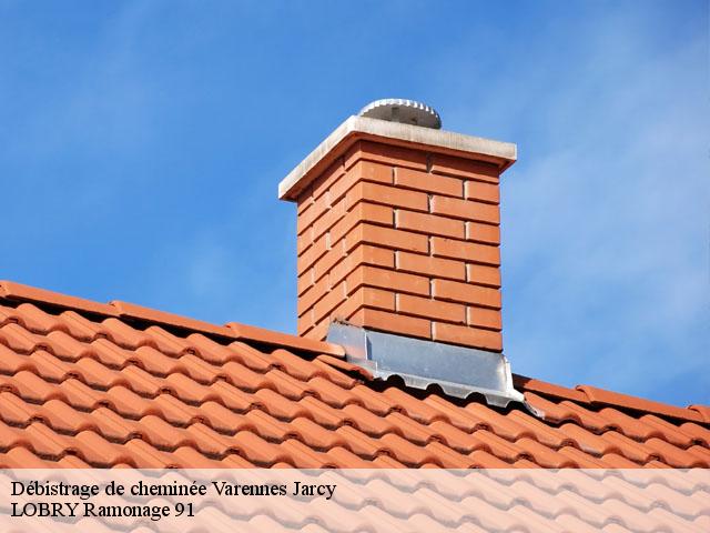 Débistrage de cheminée  varennes-jarcy-91480 LOBRY Ramonage 91
