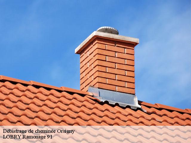 Débistrage de cheminée  orsigny-91400 LOBRY Ramonage 91