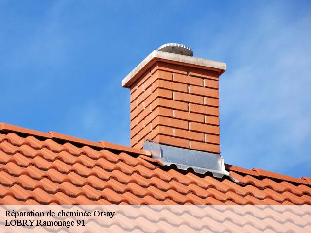 Réparation de cheminée  orsay-91400 LOBRY Ramonage 91
